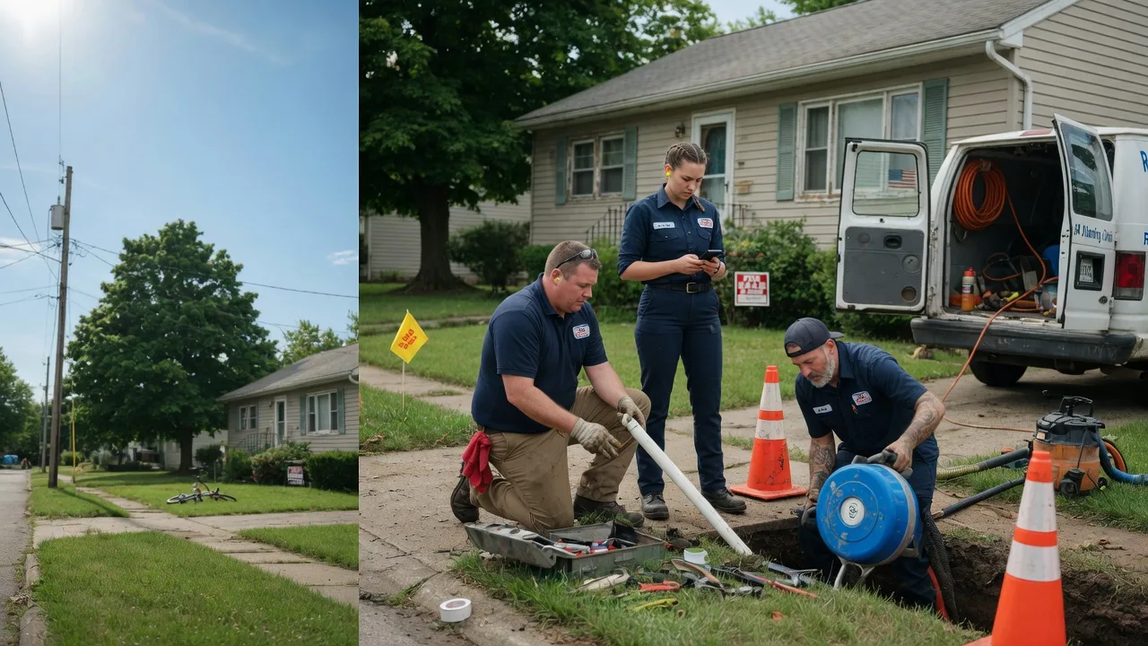 Sewer Line Repair in De Graff, OH near me